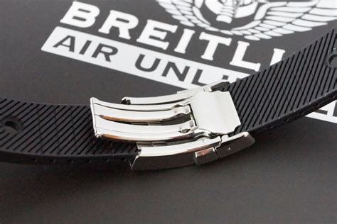 Breitling Rubber strap Kautschukband Kautschuk 22/18